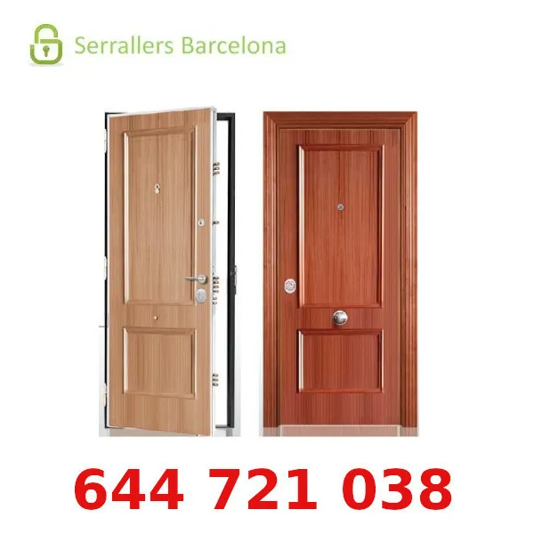 serrallers banner puertas - Canviar pany bombin porta barcelona