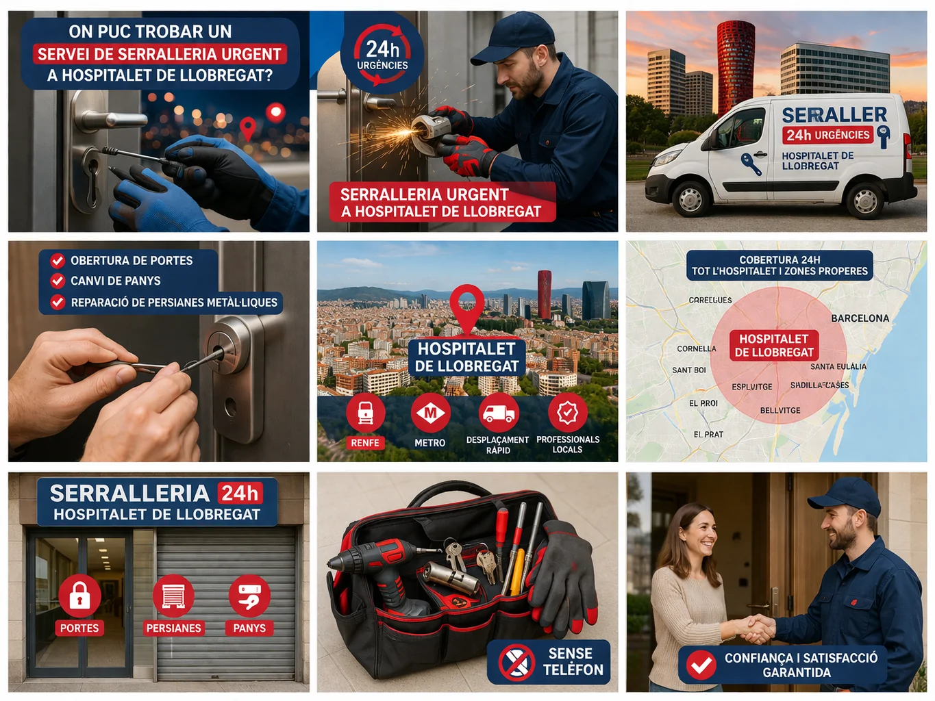 On puc trobar un servei de serralleria urgent Hospitalet de Llobregat - On puc trobar un servei de serralleria urgent a Hospitalet de Llobregat?